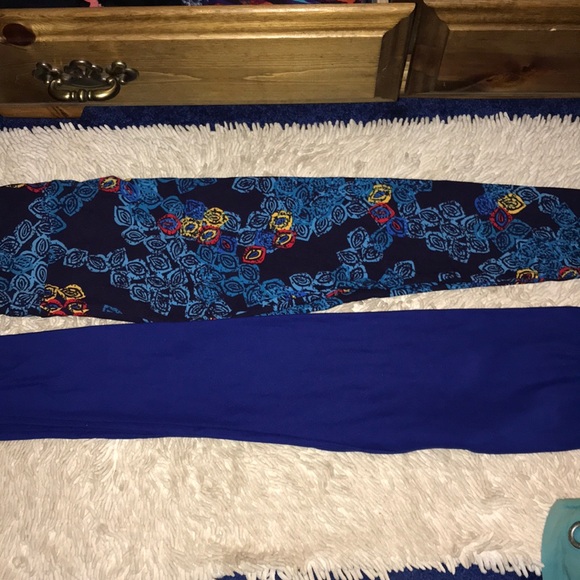 🦋 Two for 30$ OS lularoe leggings ! - Picture 2 of 2